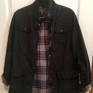 Women's Black Jacket - Utility Lightweight Waxed Cotton